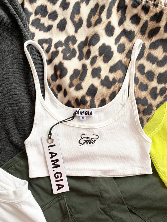I.Am.Gia Elia Crop tank top XS