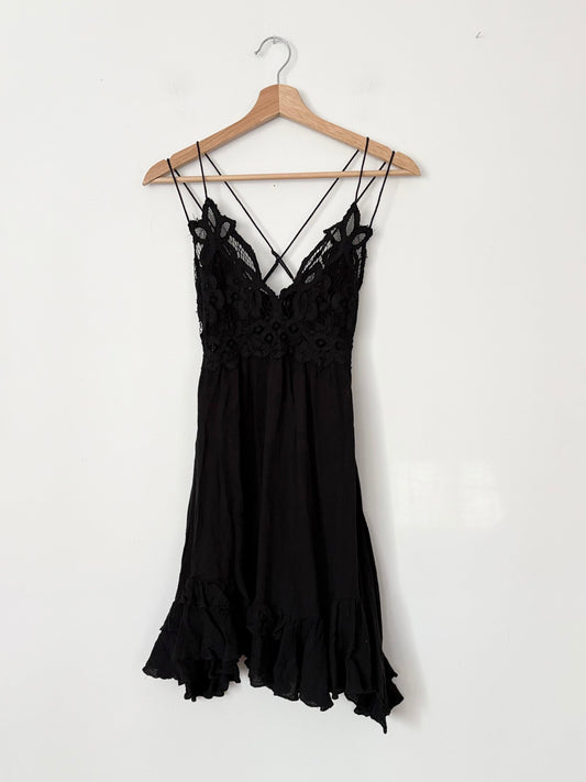 Robe nuisette en dentelle Adella de Free People, taille S