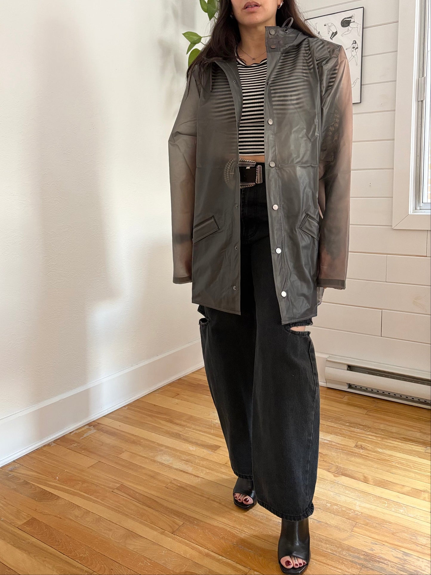 Veste imperméable W3 couleur Brume, taille L