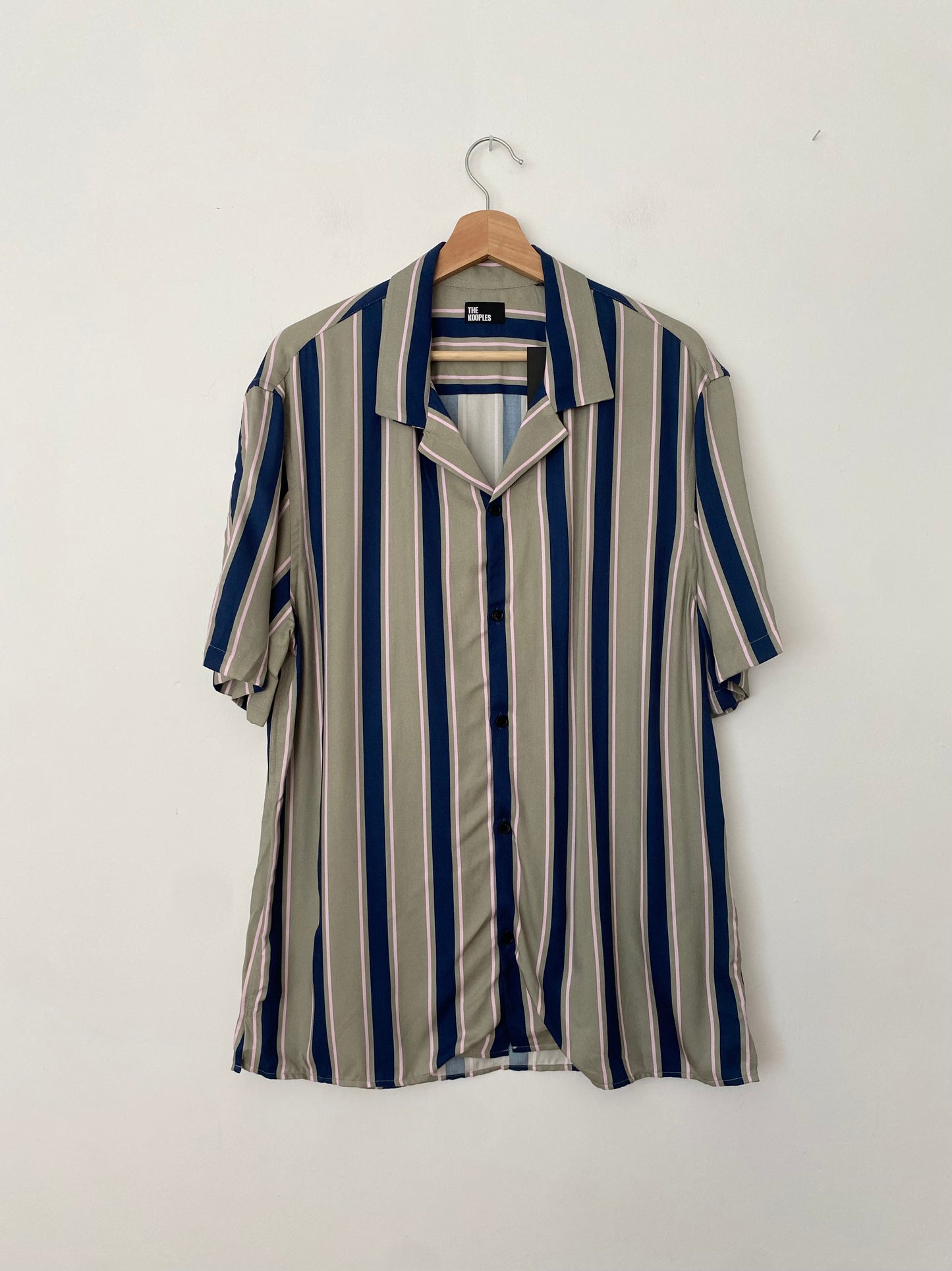 The kooples stripe button up shirt M/L