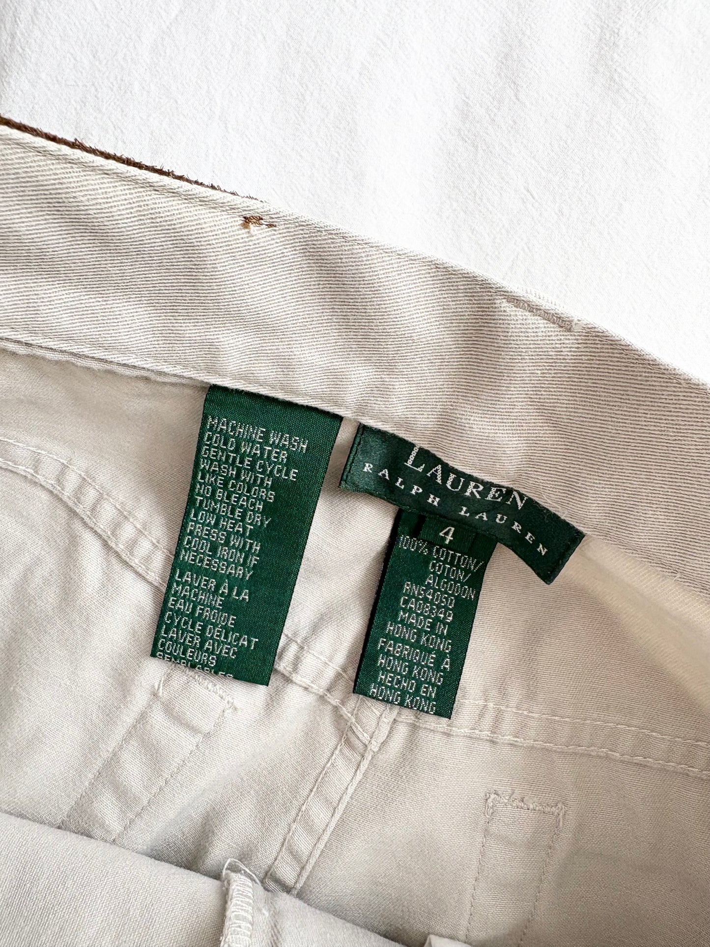 Jean mom en sergé Ralph Lauren vintage W27