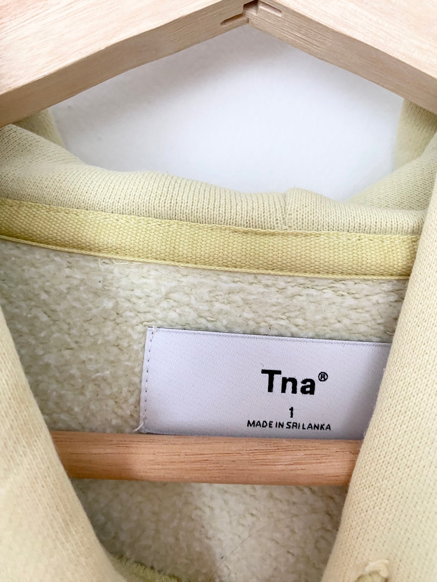 TNA cozy fleece boyfriend hoodie S/M