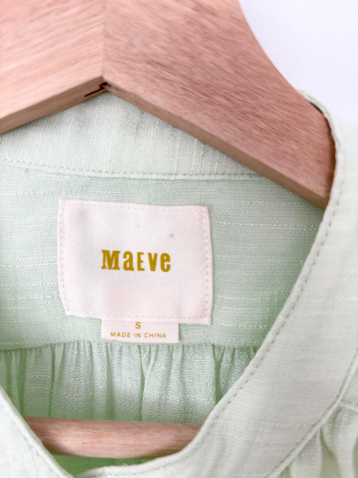 Maeve Anthropologie Bryanna button down top Small