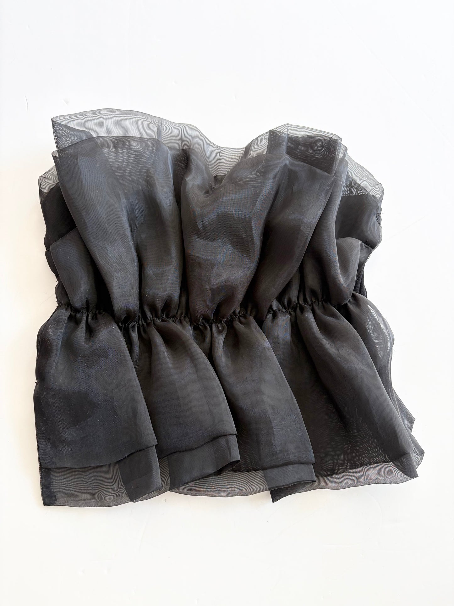 Top bustier en organza Zara S-L