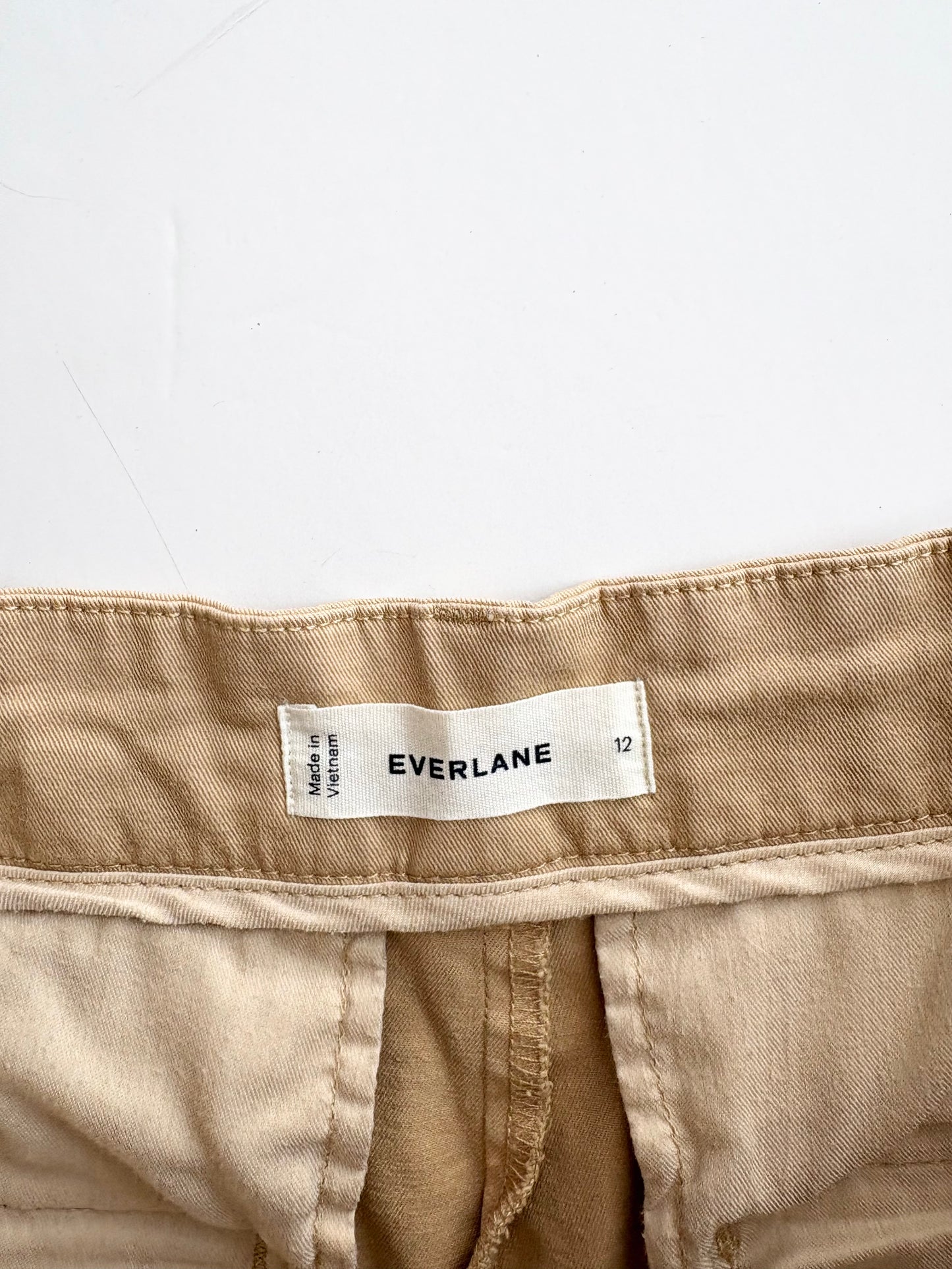 Everlane short chino plissé taille 34