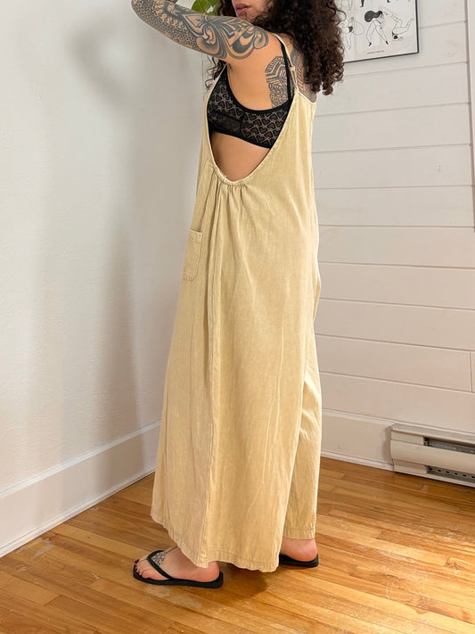 Mustard seed cotton loose fit jumpsuit Large
