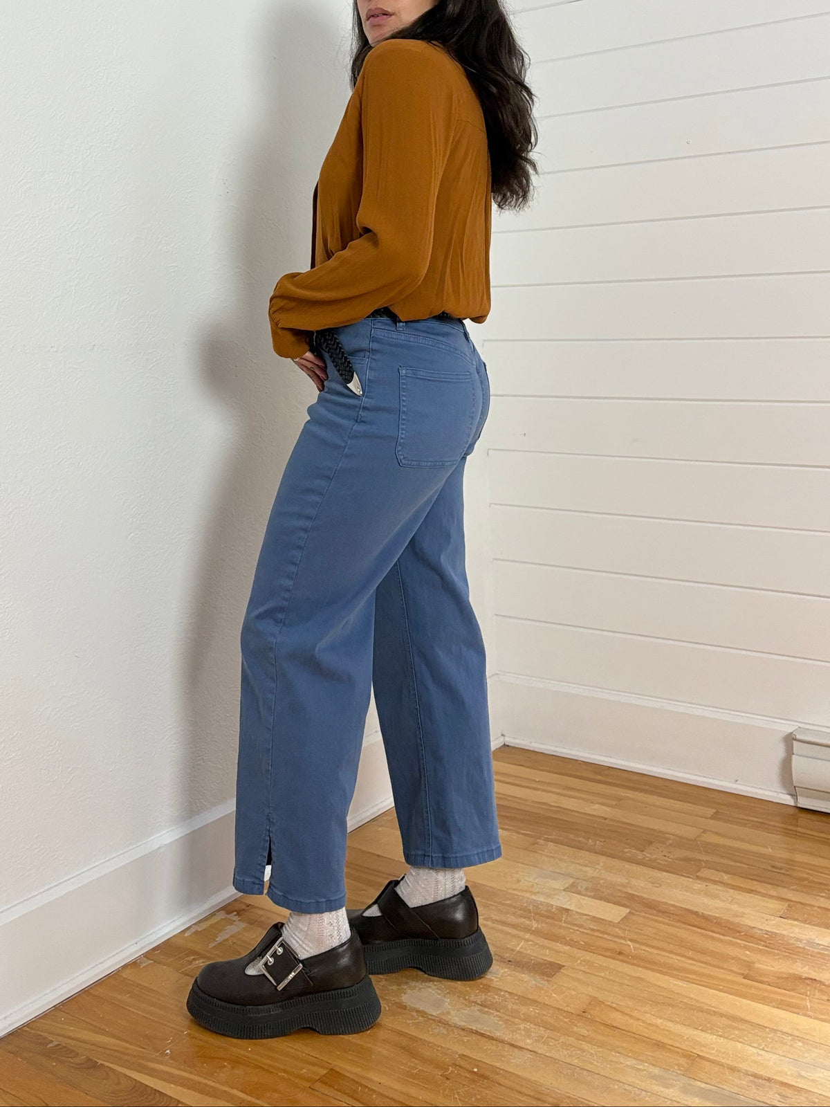 Pantalon en jean large Livom W28