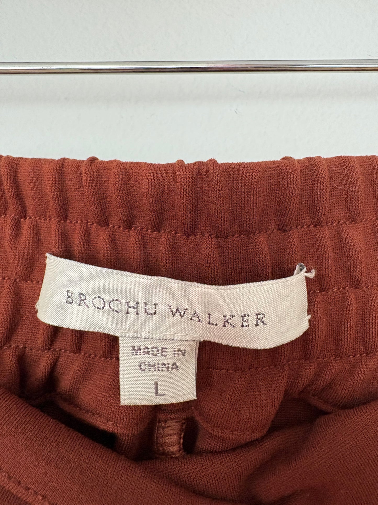 Pantalon court à jambes larges Brochu Walker Rhodes, taille L