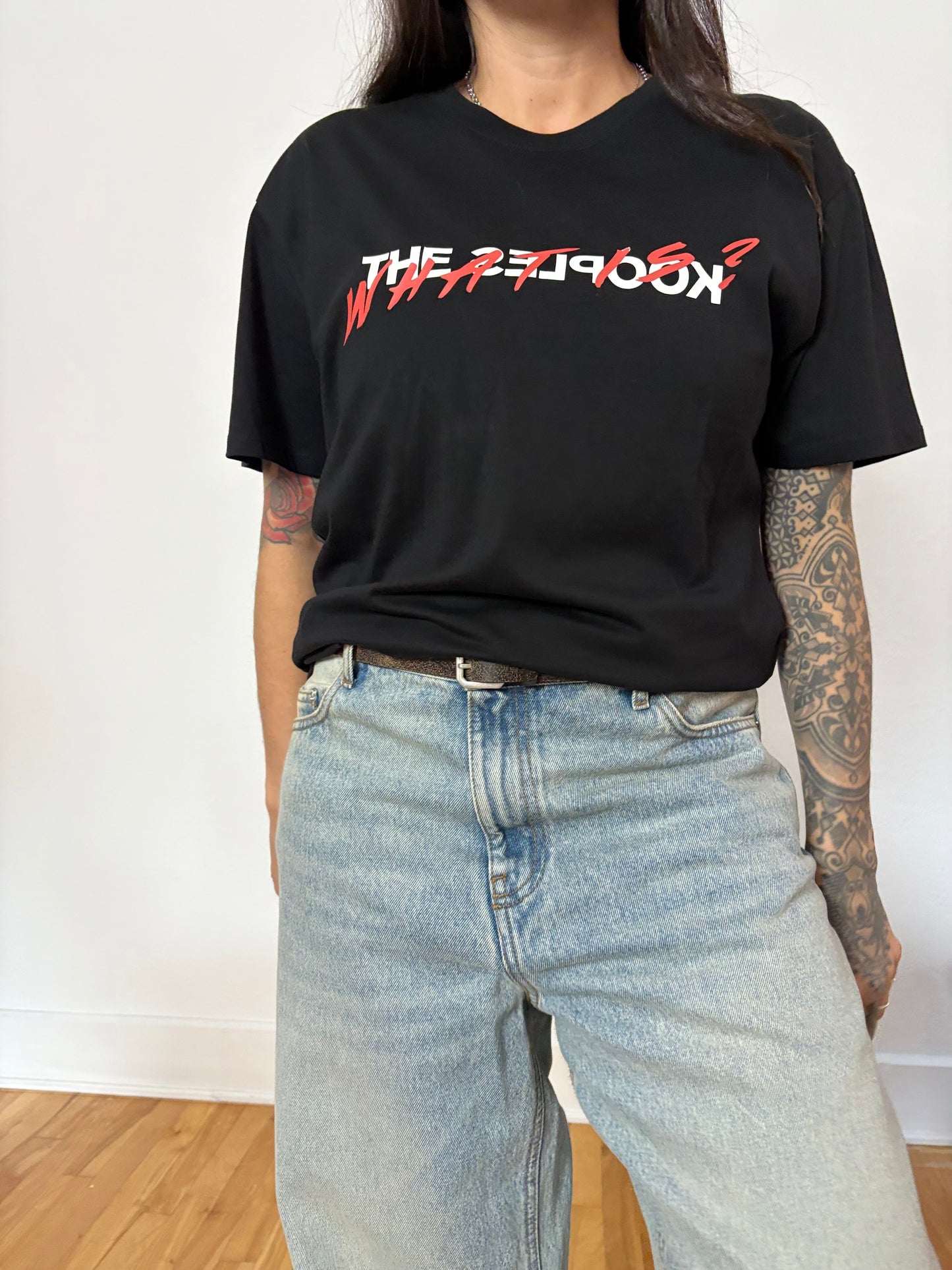 The kooples 'what is' black T shirt M/L