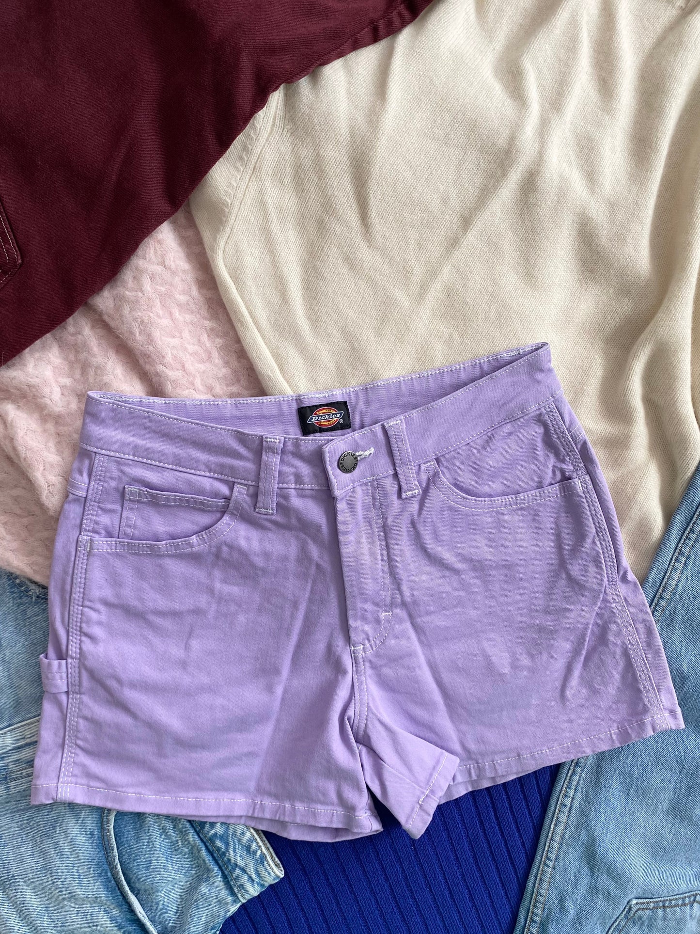 Short de charpentier Dickies lilas W25