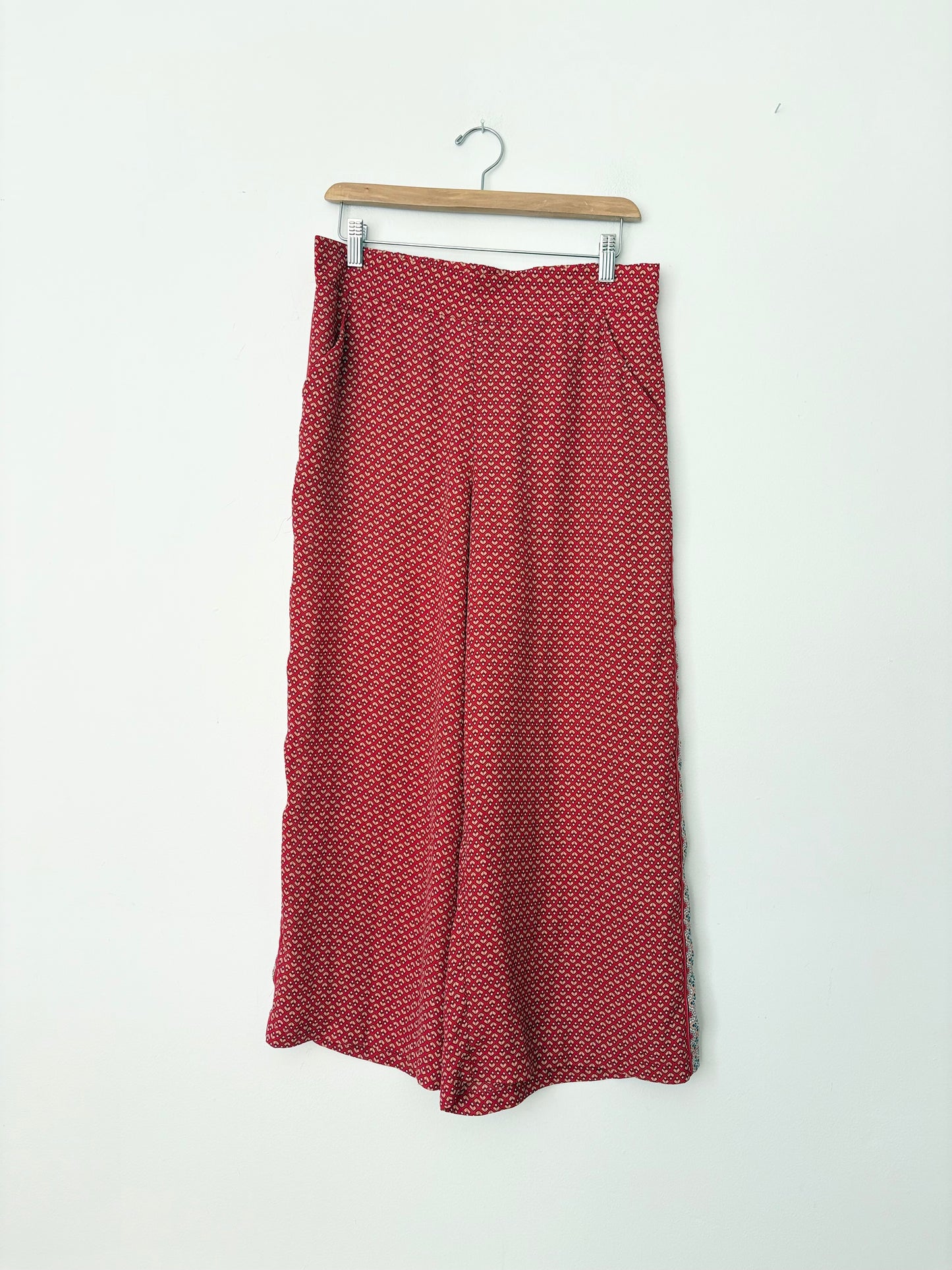 Max Studio printed wide leg pants M/L