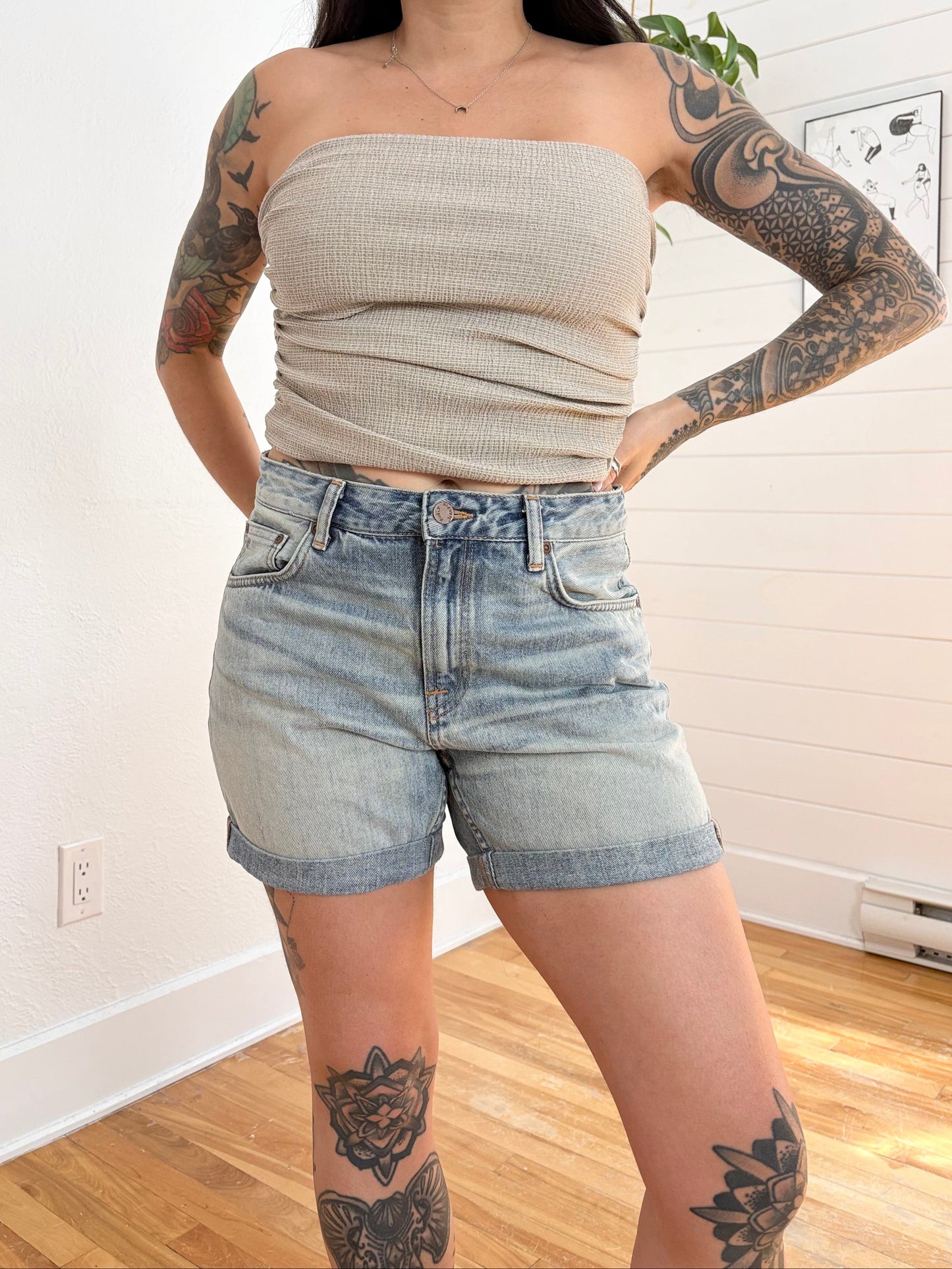 Nudie Jeans Frida shorts W28