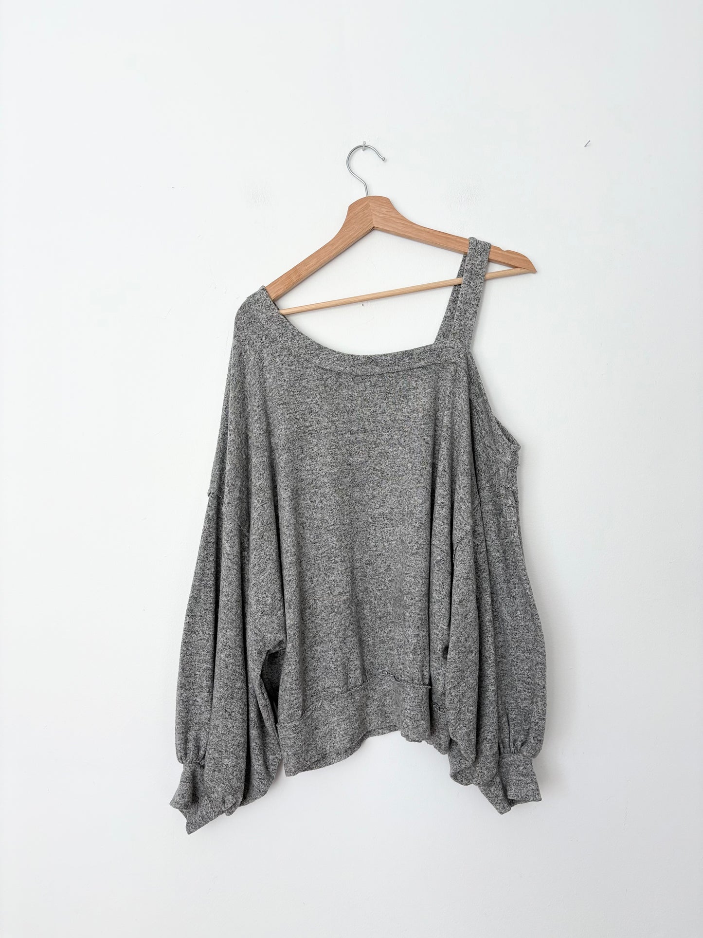 Free People flaunt it open shoulder top Medium