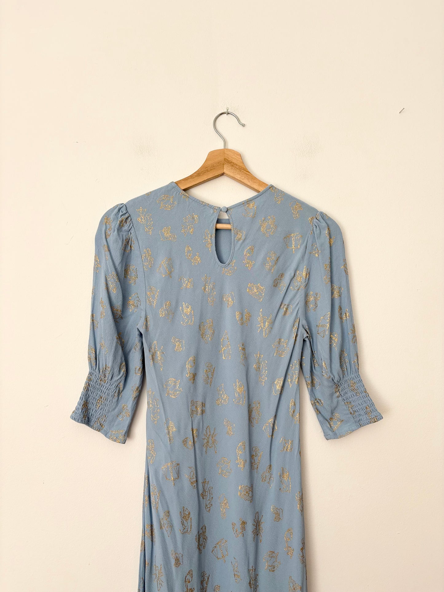 RIXO Jess midi dress in zodiac XS