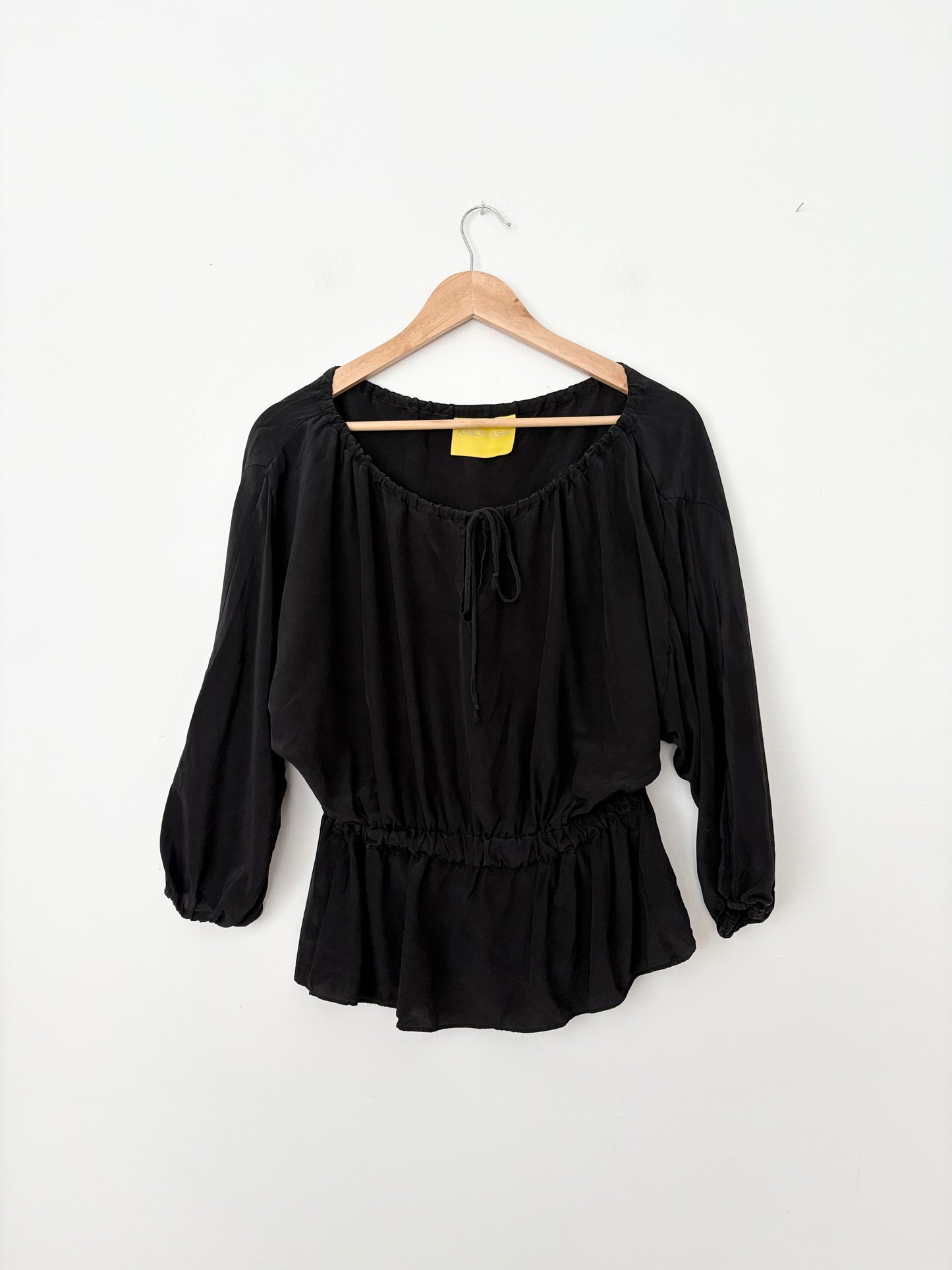 Chemisier en soie Aaron Ashe, taille S