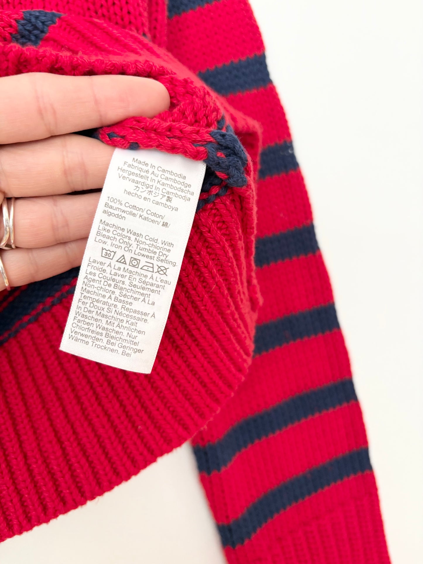 J.crew Heritage cotton rollneck sweater Small