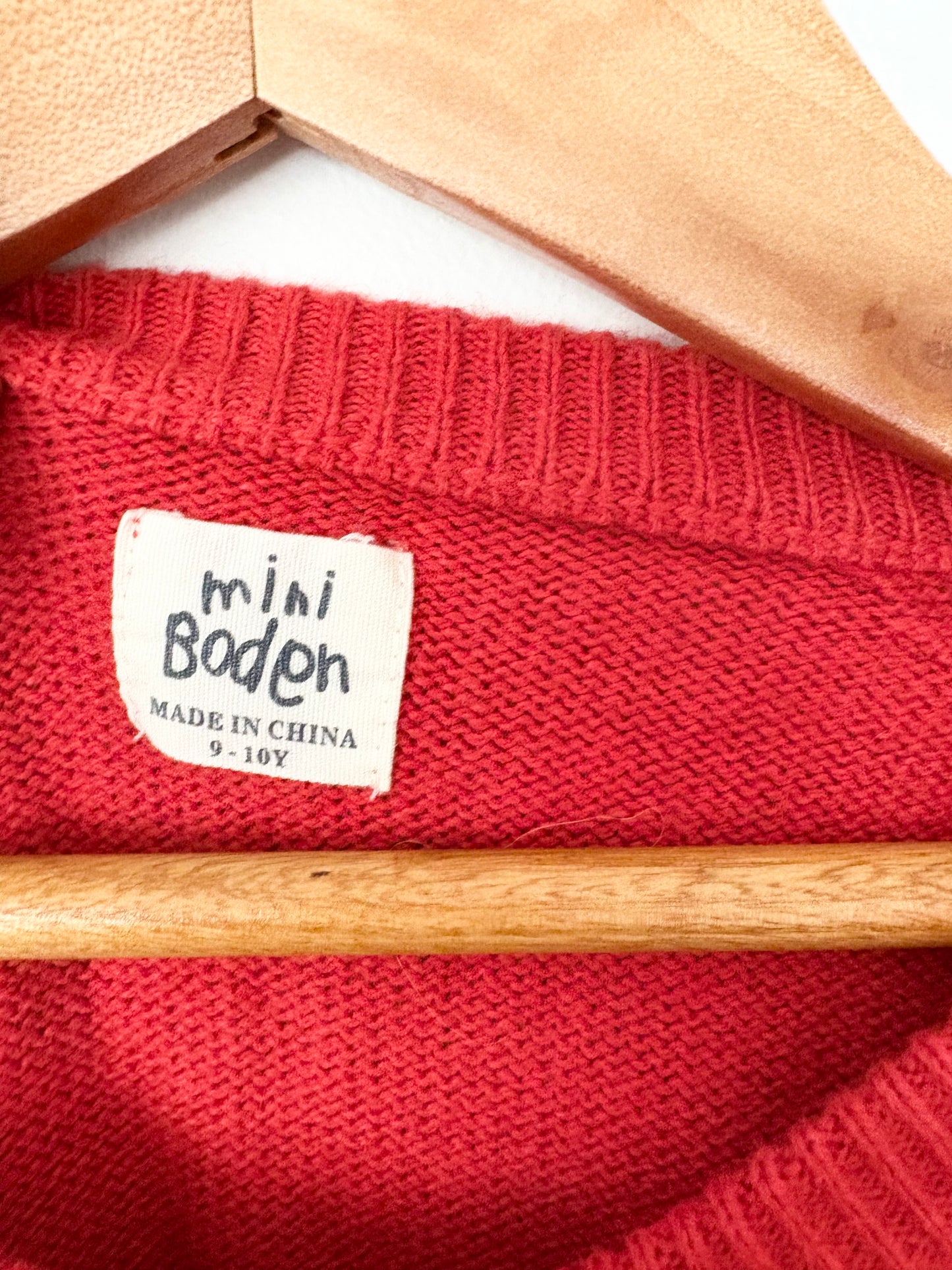 Mini Boden wool blend knit sweater 9/10Y