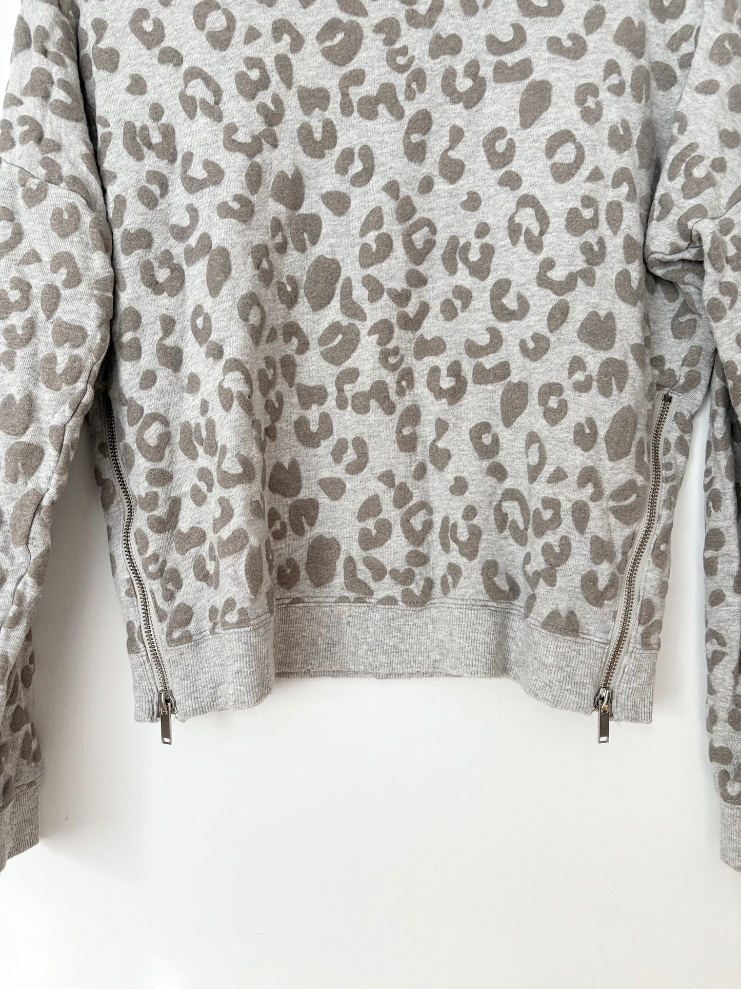 Rails Marlo Leopard print sweater Medium