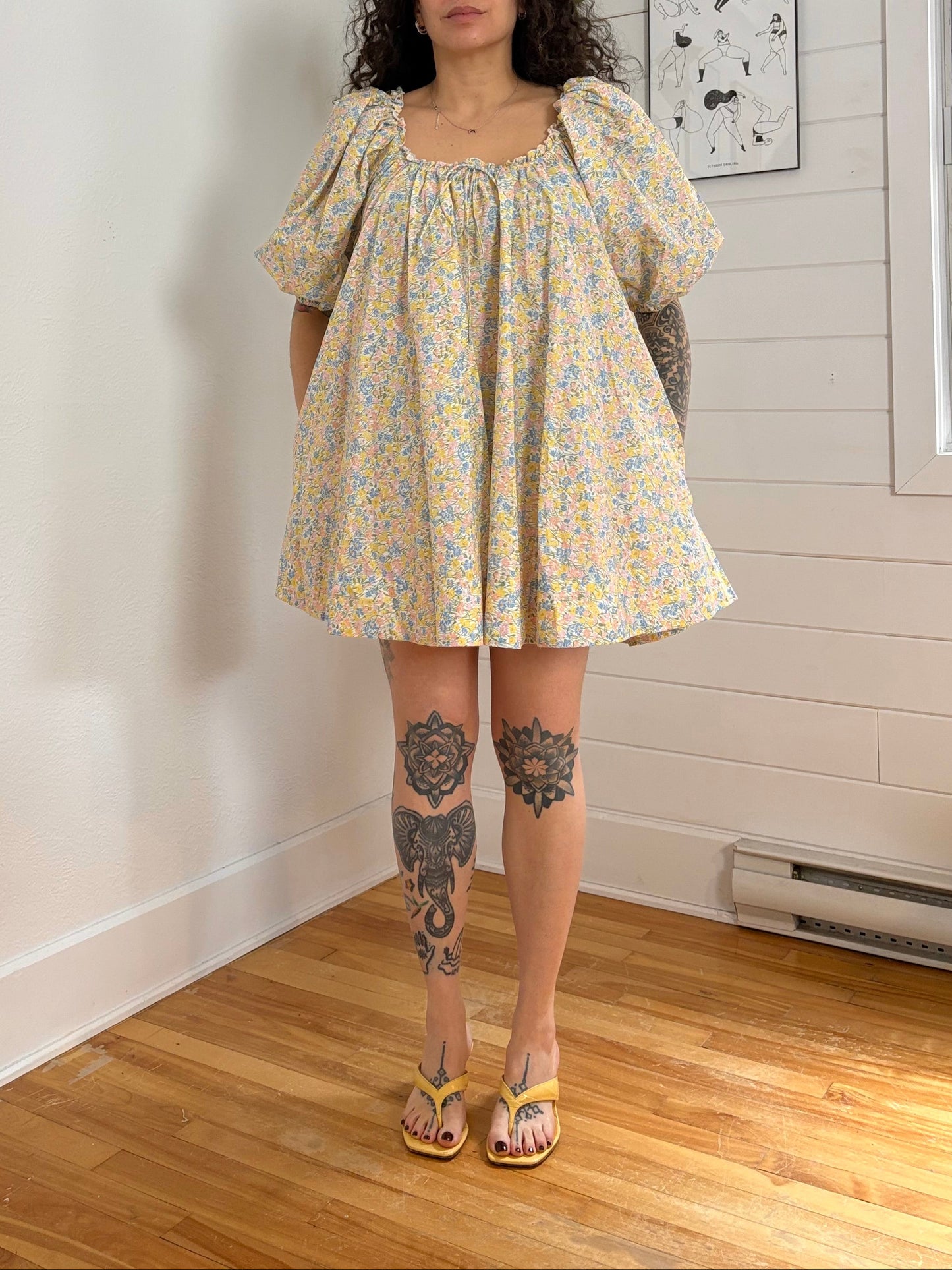 For love & lemon Merian tunic dress Small