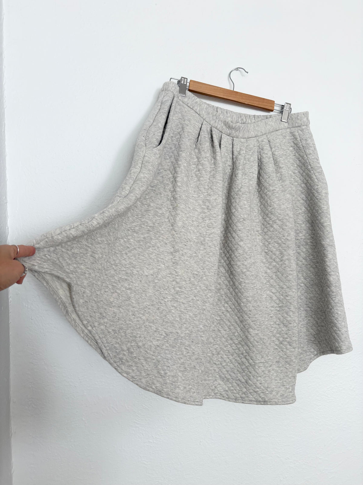 Atelier B quilted midi skirt Large