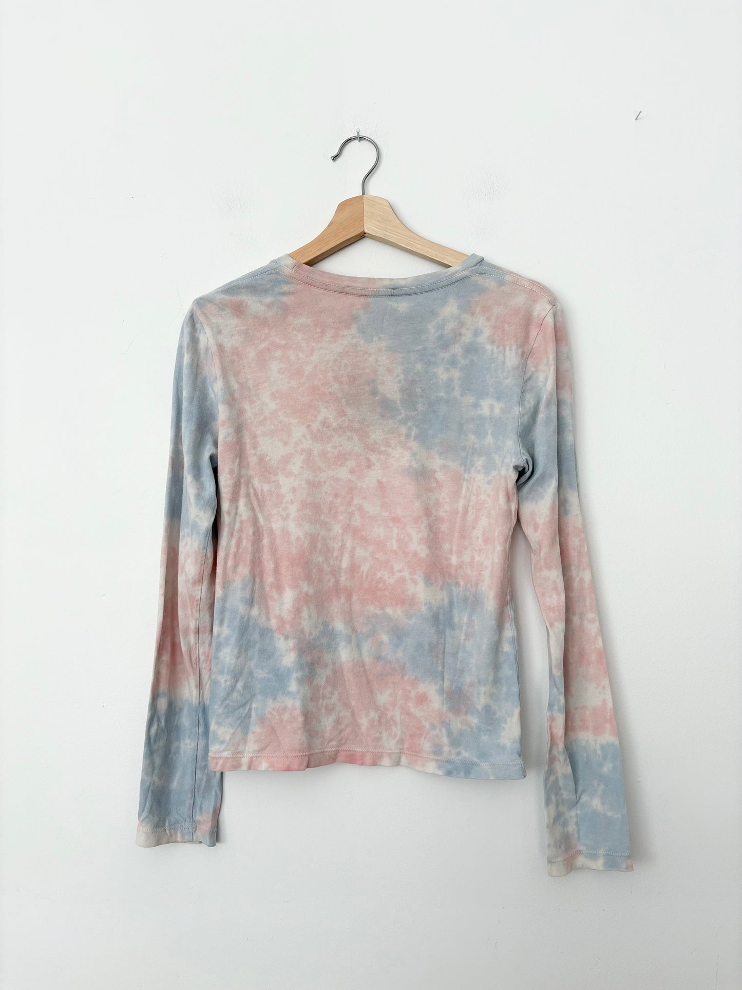 Reformation jeans Eddie tie dye long sleeve tee XS/S