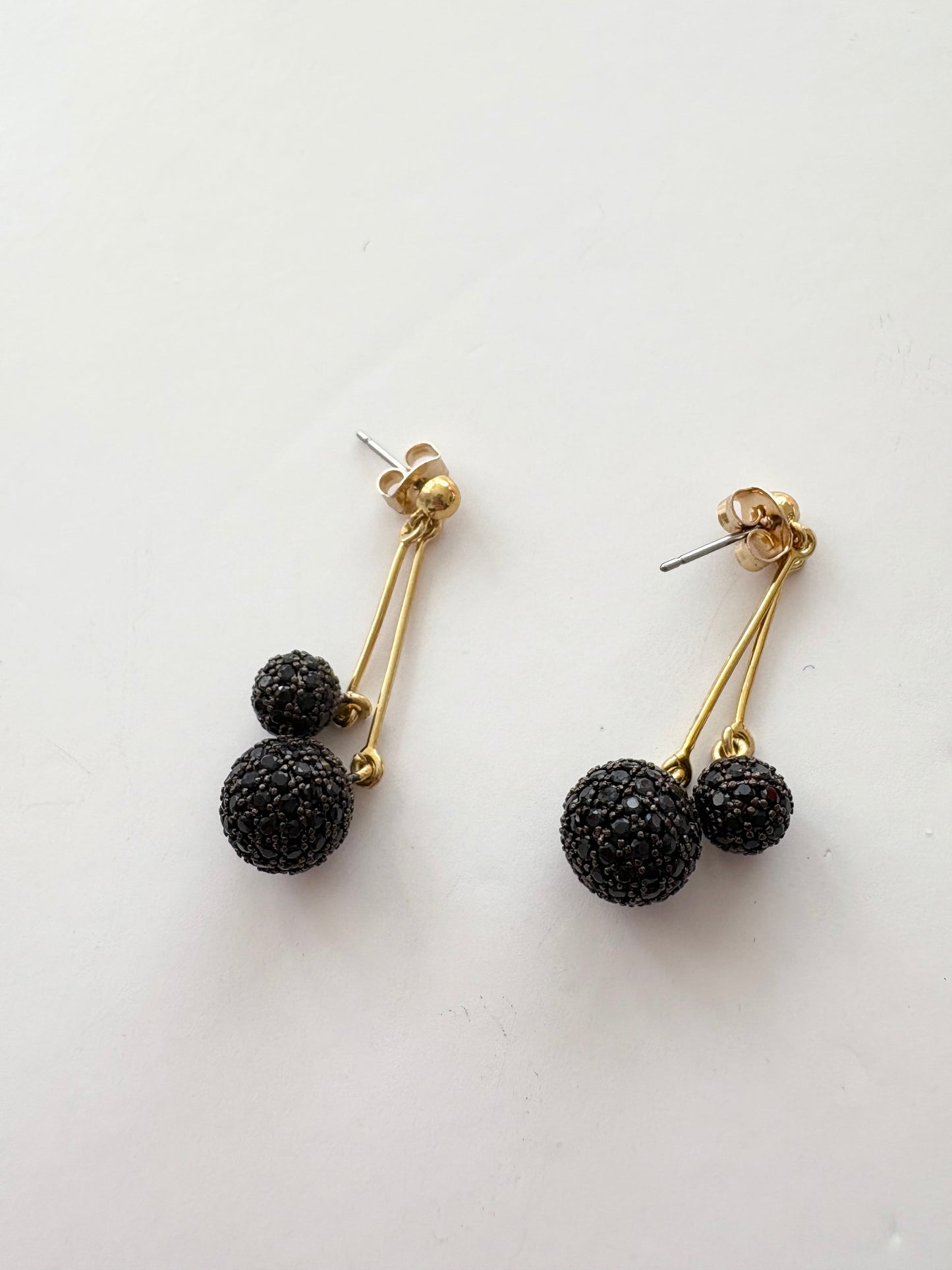 Noir NYC Martina dangle earrings