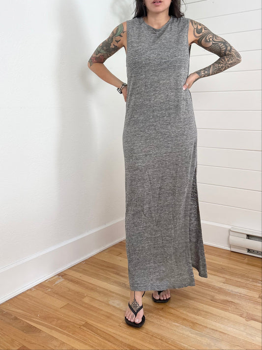 T.Alexander Wang linen sleeveless maxi dress Medium