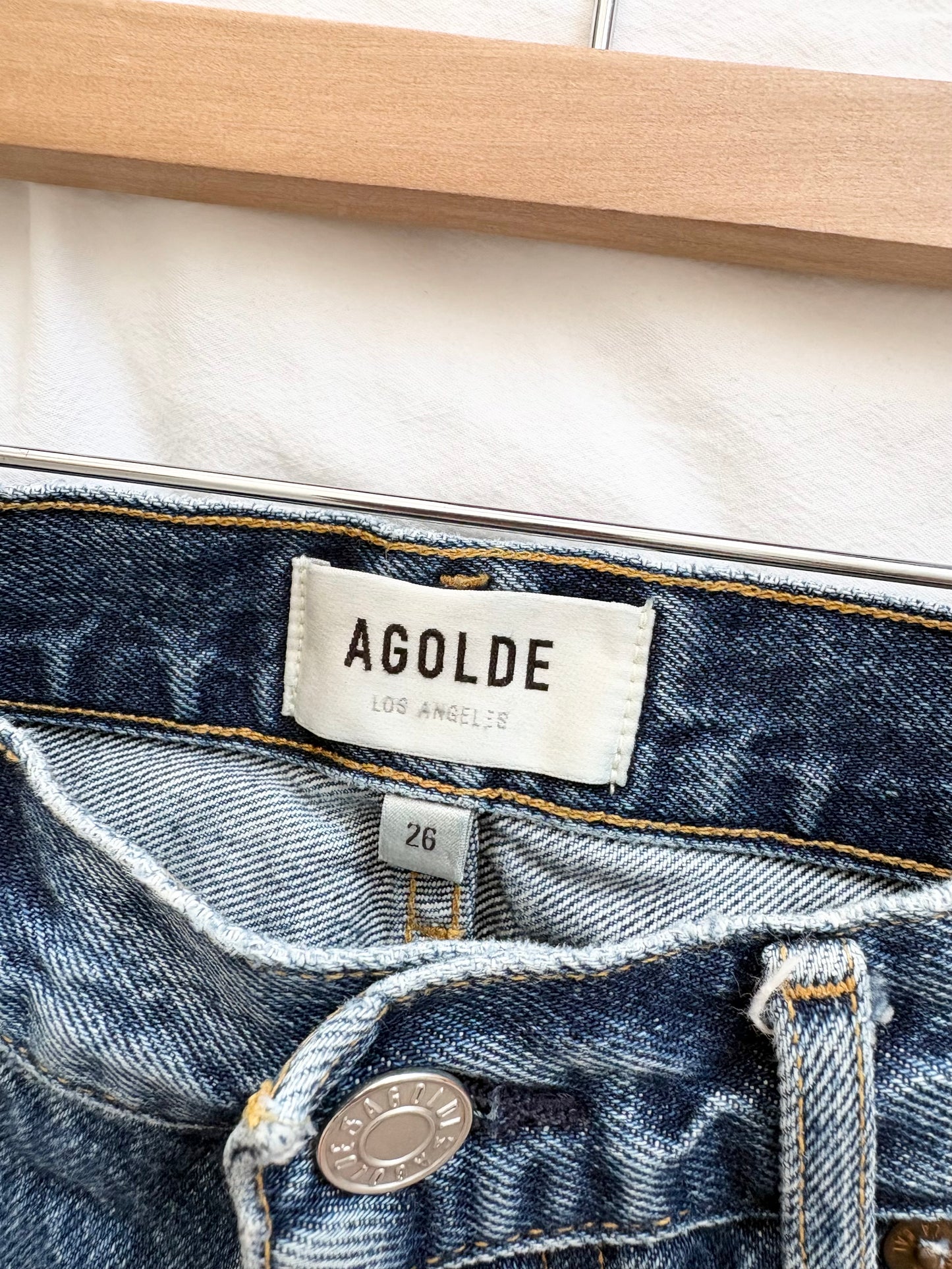 Agolde 90's long shorts W26