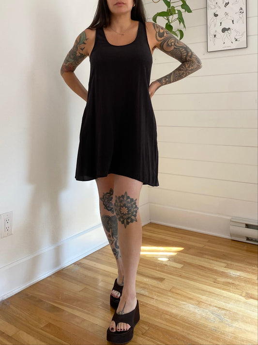 Mini-robe débardeur en soie Everlane Small 