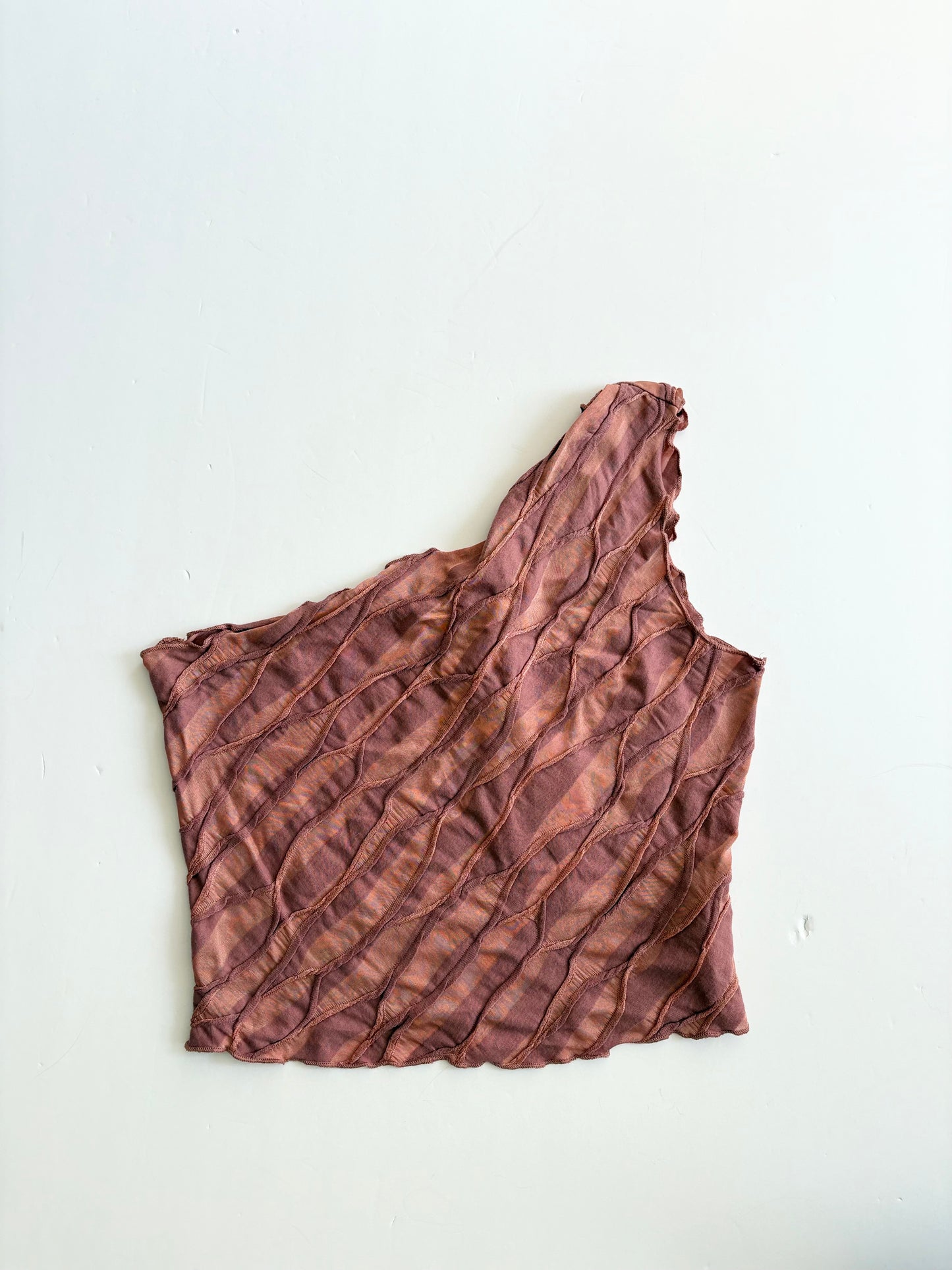 Urban Renewal top plissé asymétrique Medium