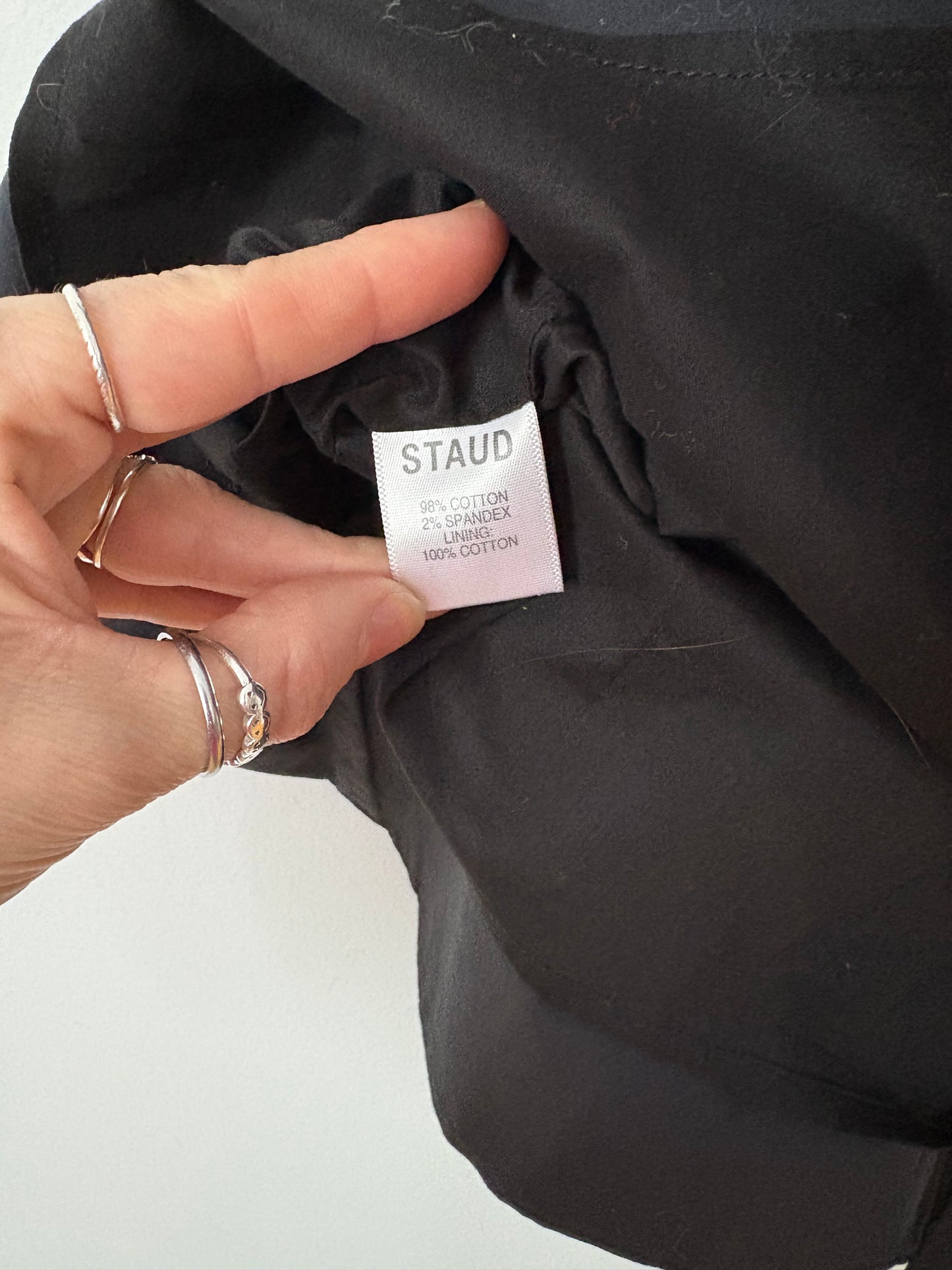 STAUD Vincenza mini dress Large