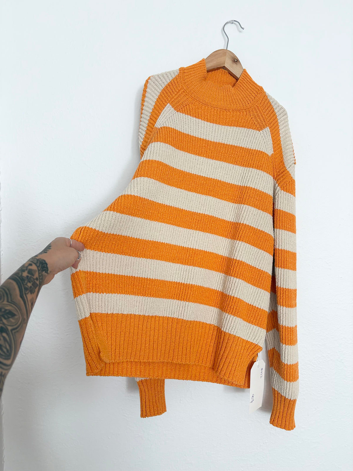 Jacquemus rayures striped ribbed knit sweater XS-M