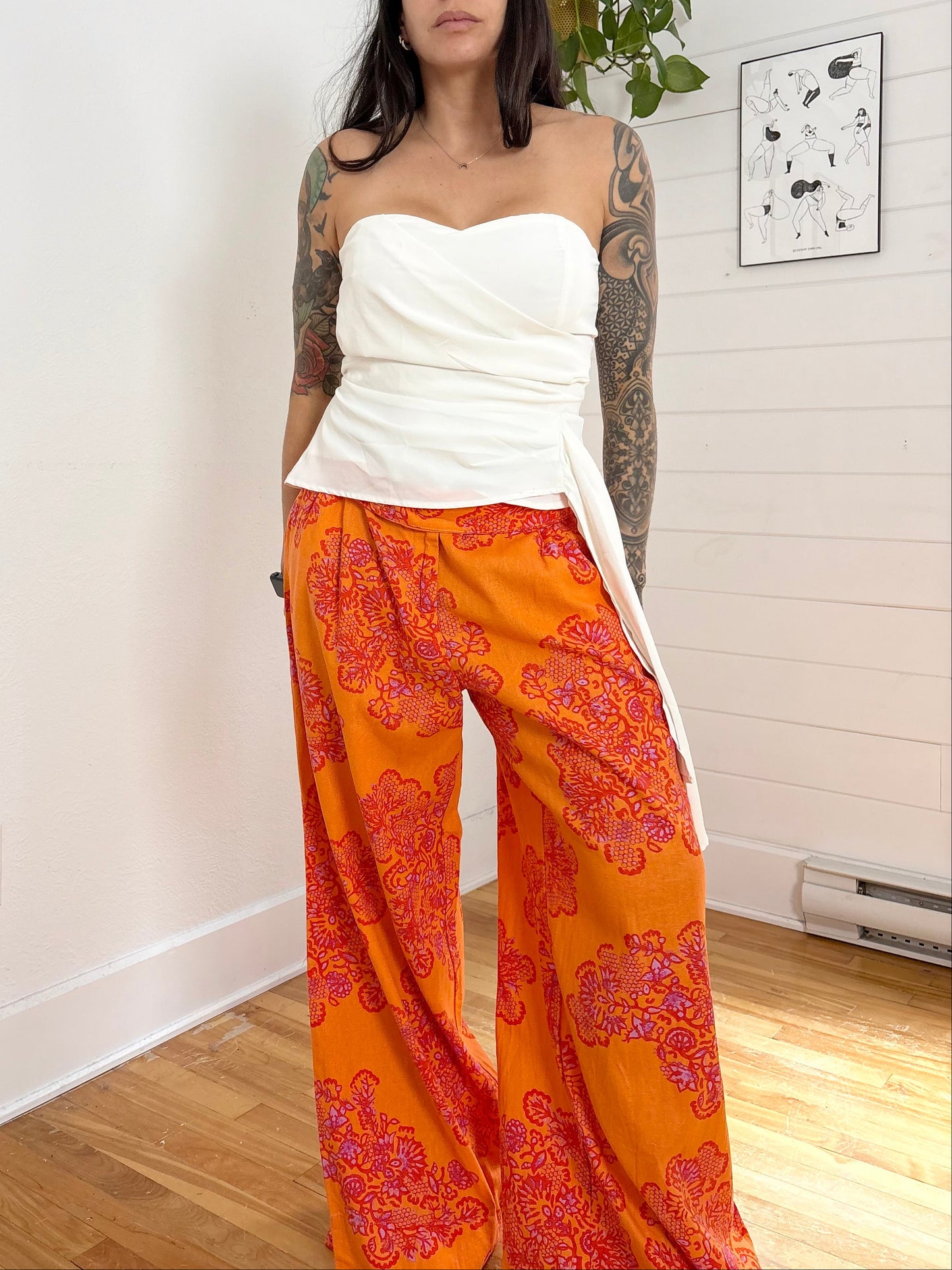 Entro layered tube top Small
