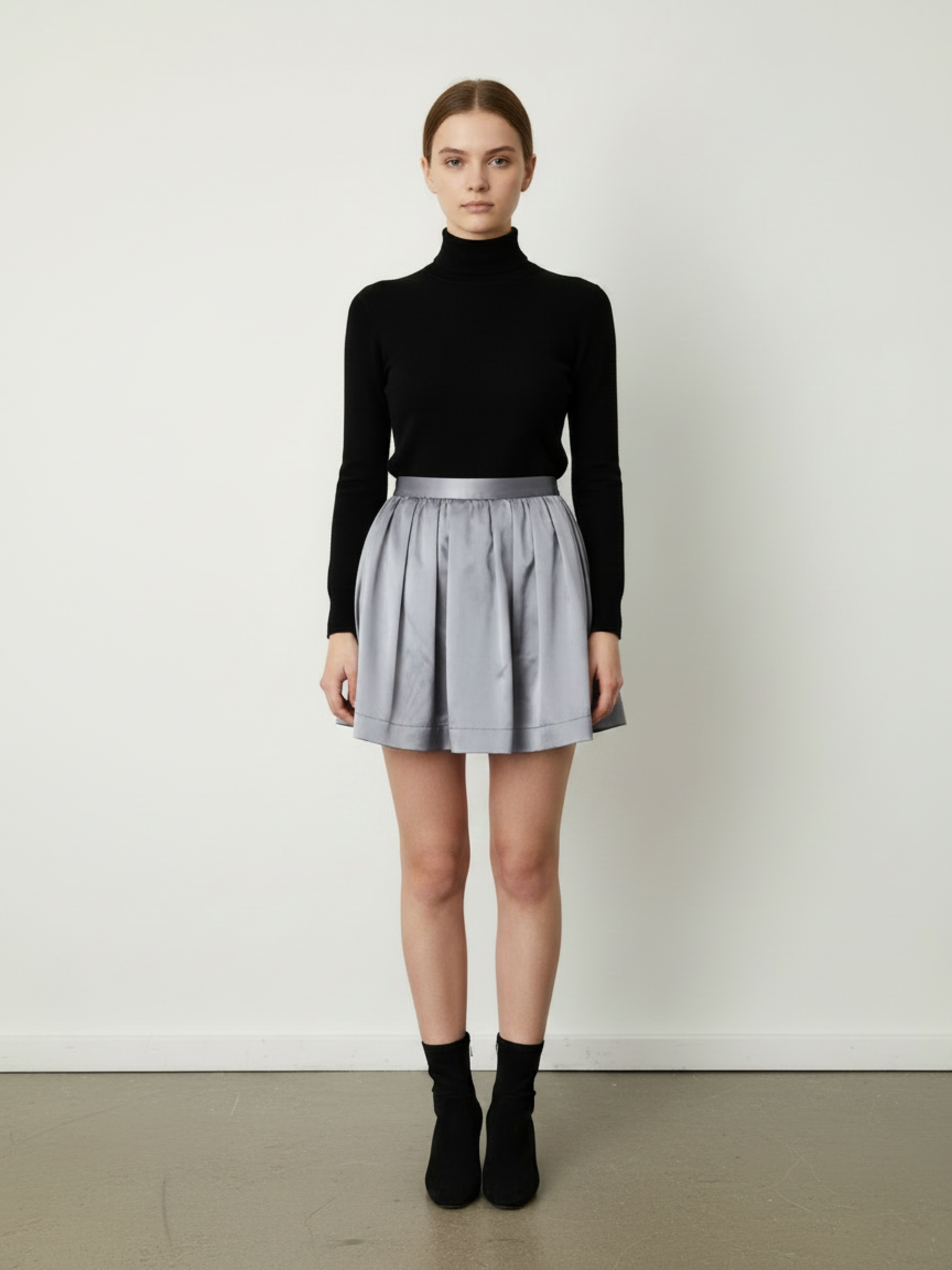 MSGM Metallic gonna mini skirt XS