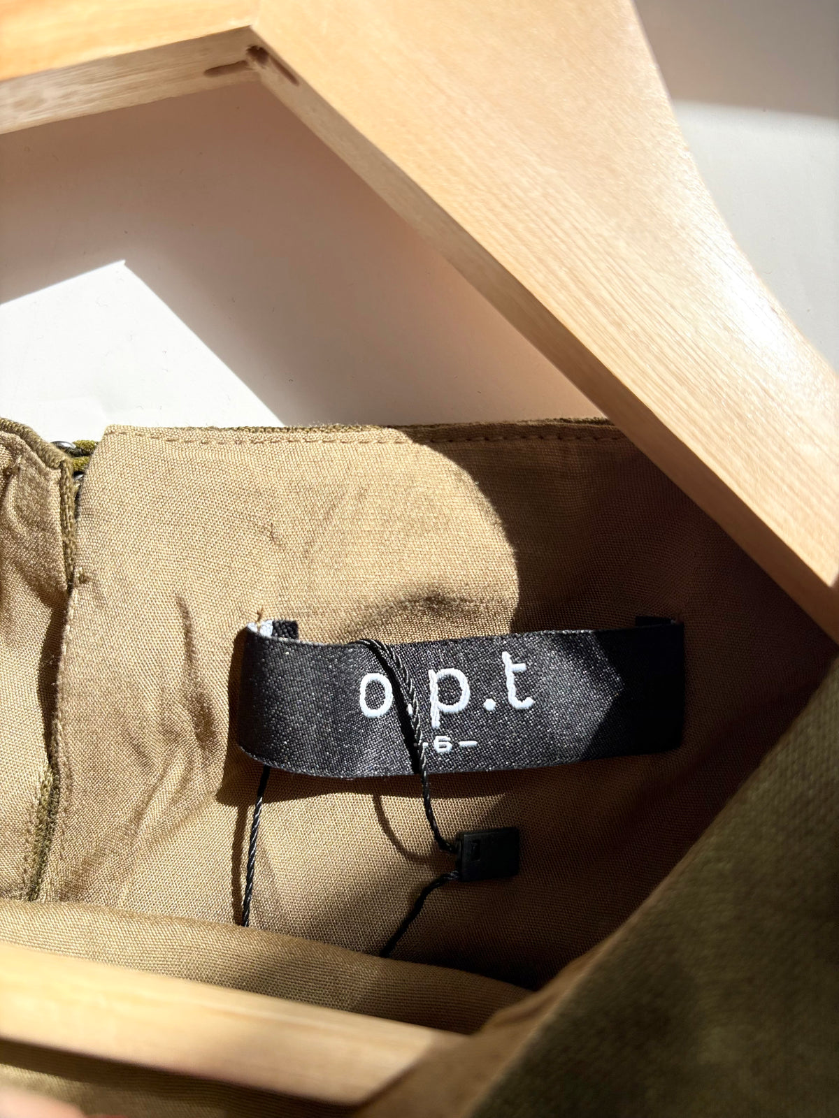 O.P.T Aveline Linen set in moss Medium