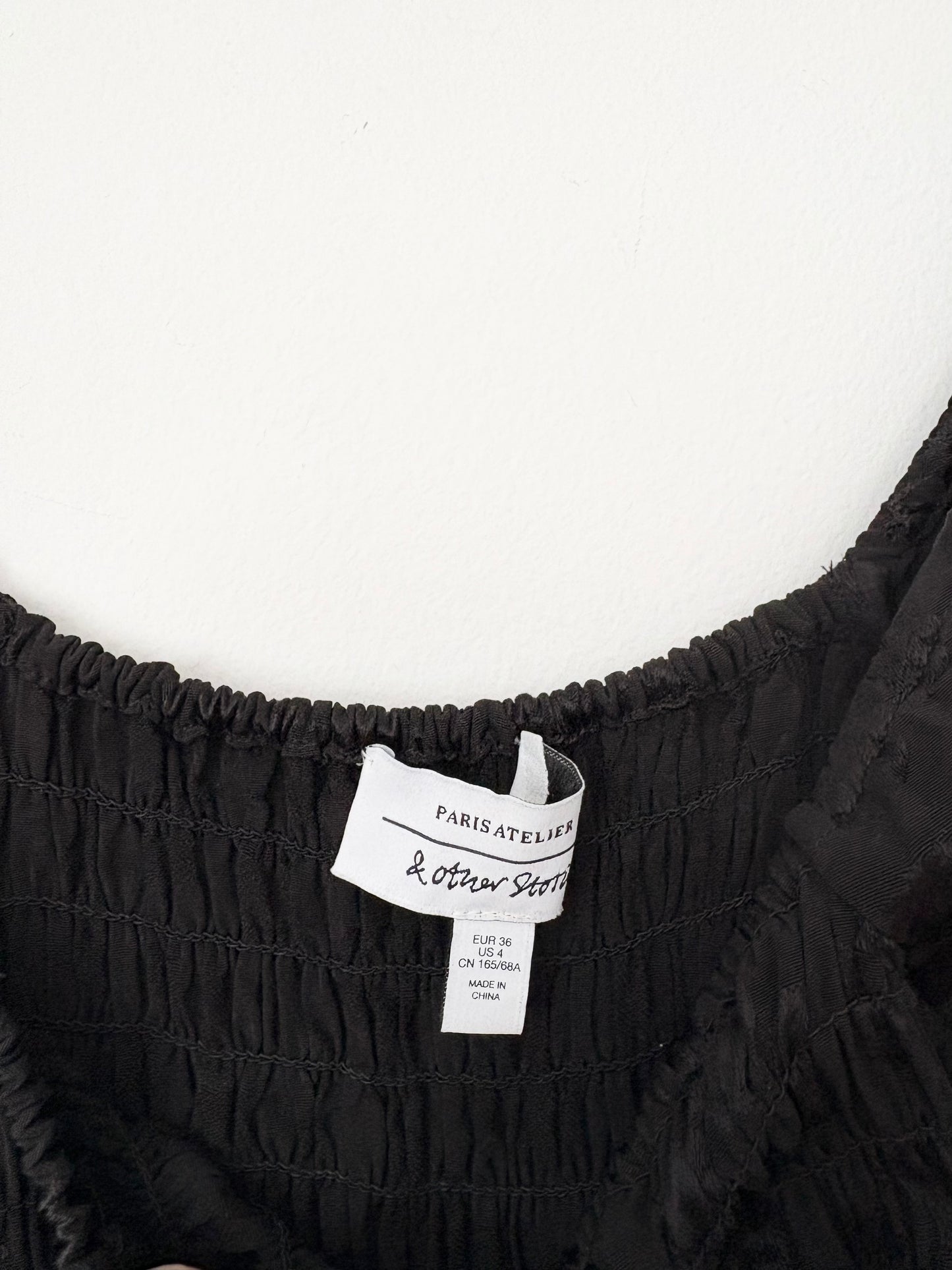 Combinaison pantalon jacquard smockée & Other Stories, taille S