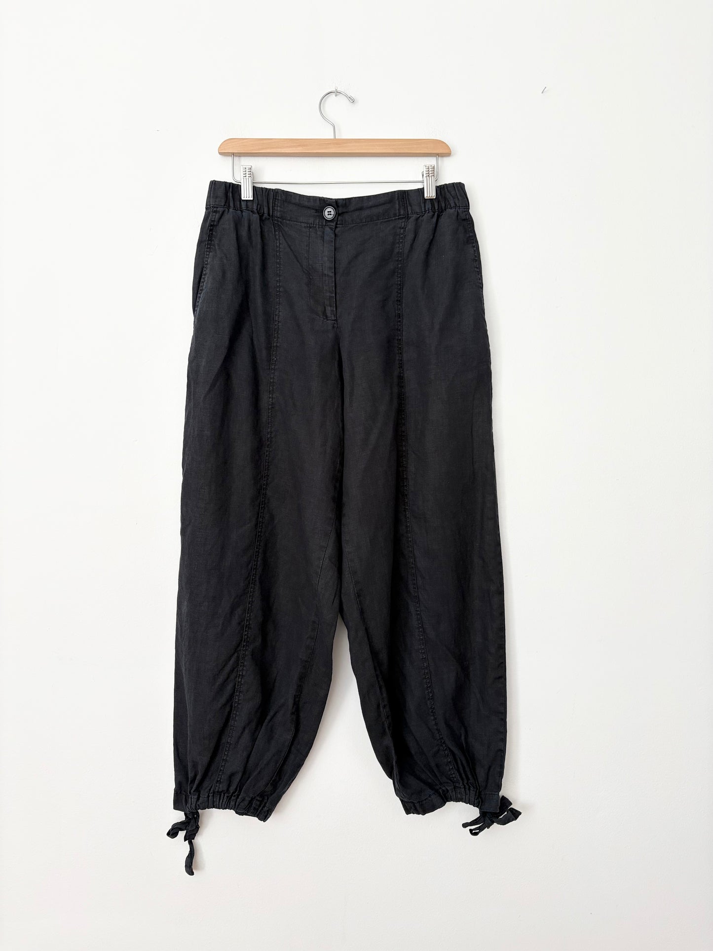 Zara pantalon ballon en lin à nouer Taille M