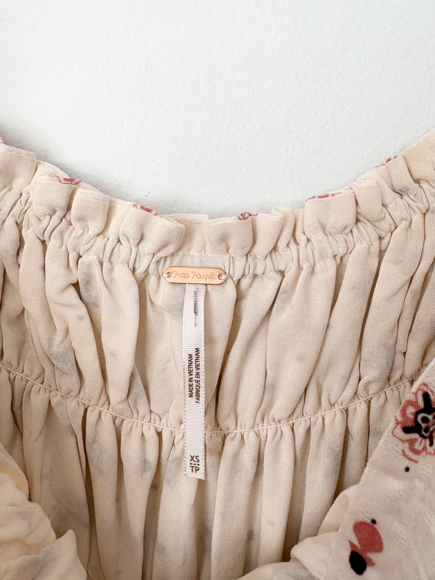 Free People clementina mini dress XS-M