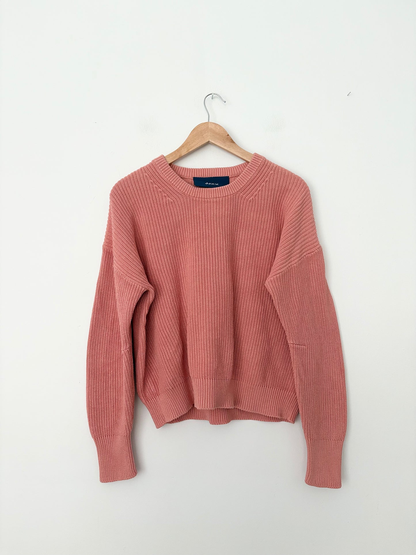 JJXX pink knit sweater M/L