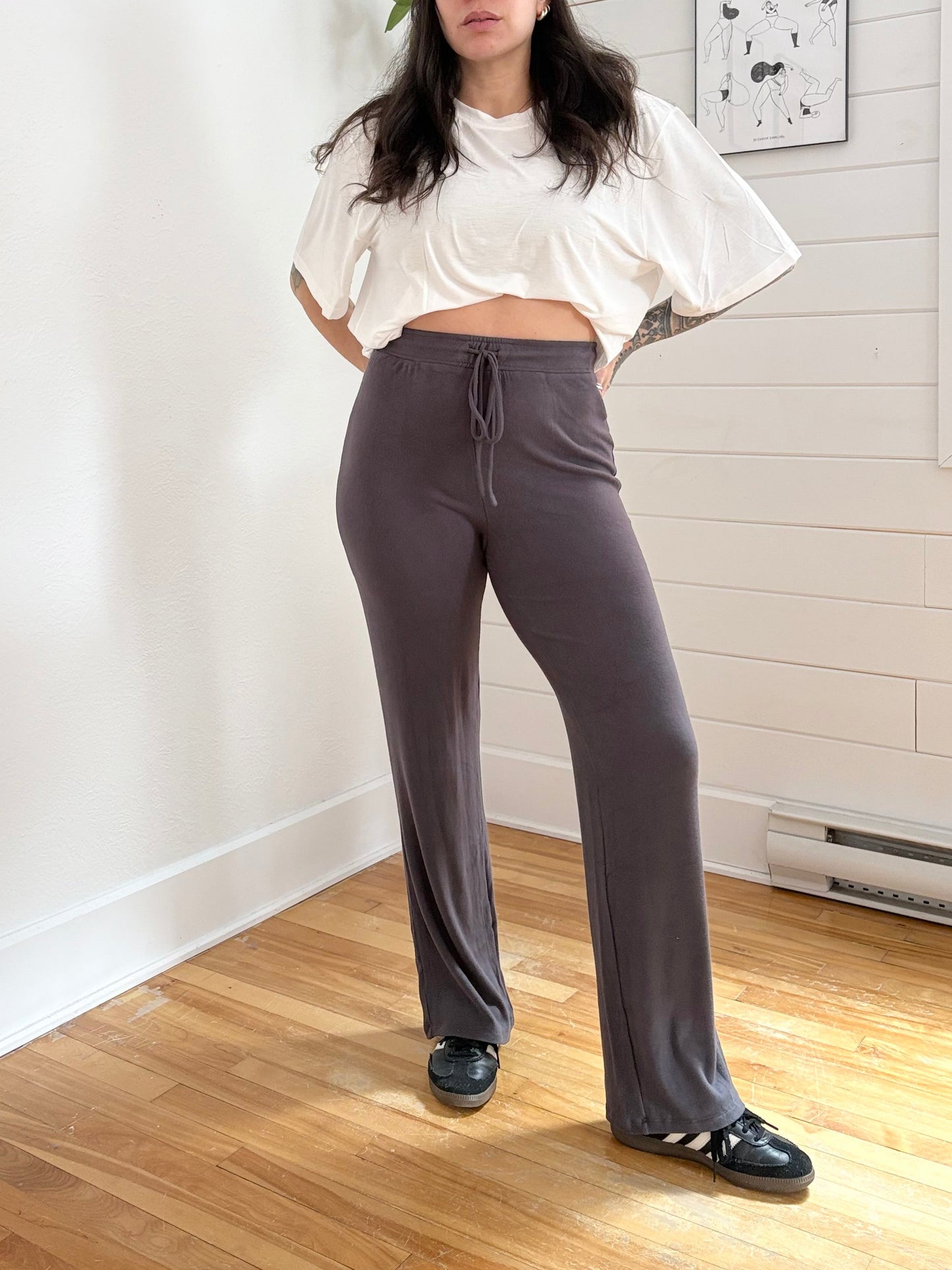 NIA wide leg sweatpants Medium