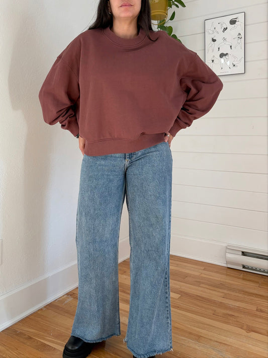 COS classic crewneck sweatshirt Medium