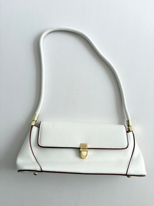 8 other reasons french bag in white