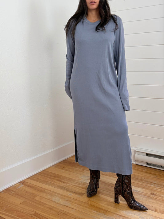COS ribbed maxi dress Large