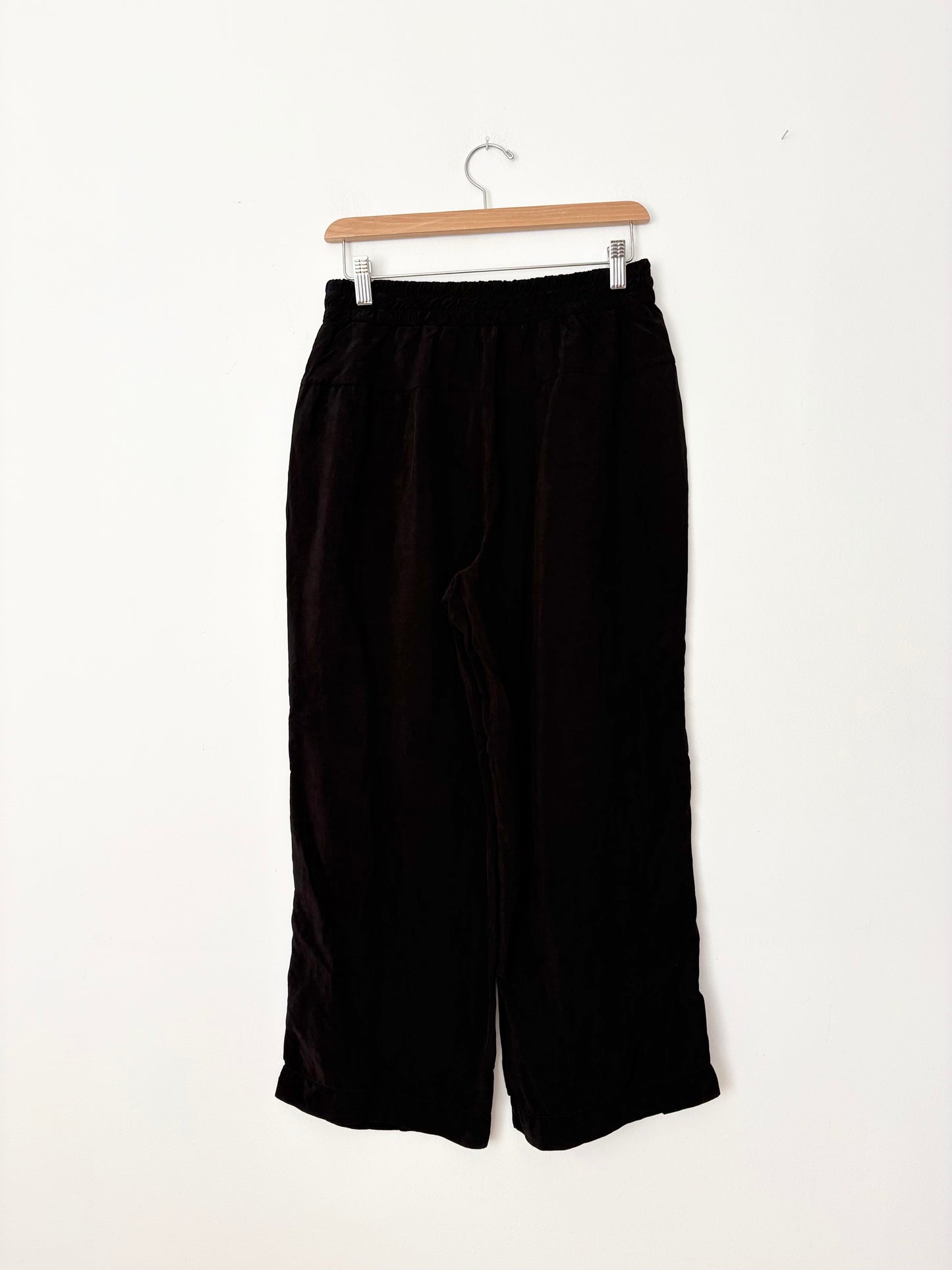 Culotte large en cupro lavé Stateside, taille S