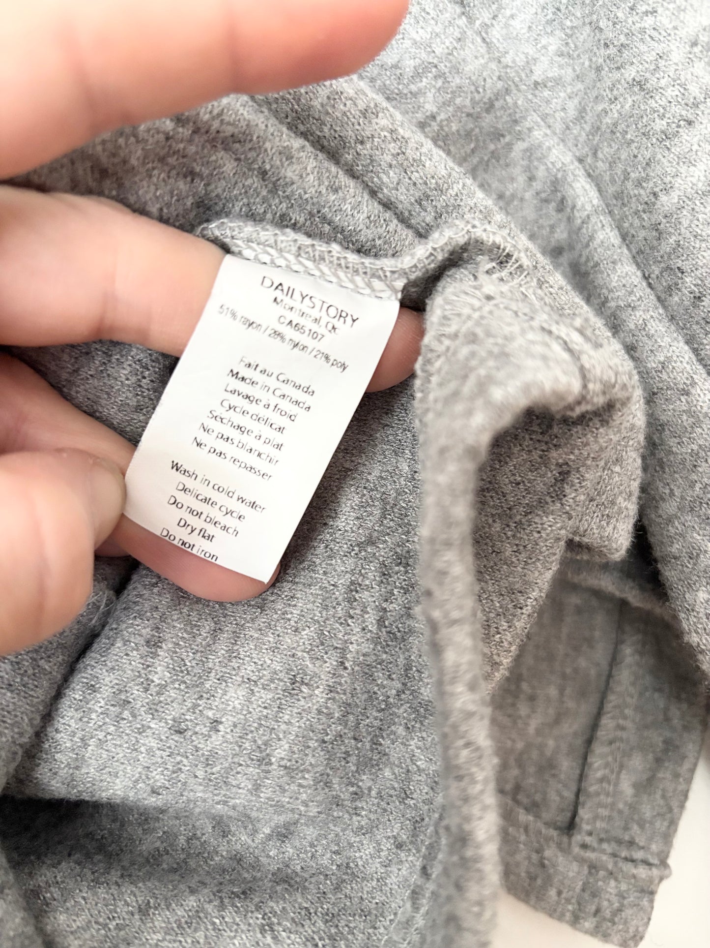 Daily story wrap sweatshirt XS/S