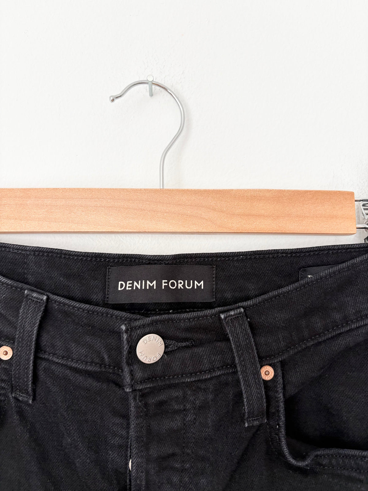 Jean droit taille haute Denim Forum Arlo W28