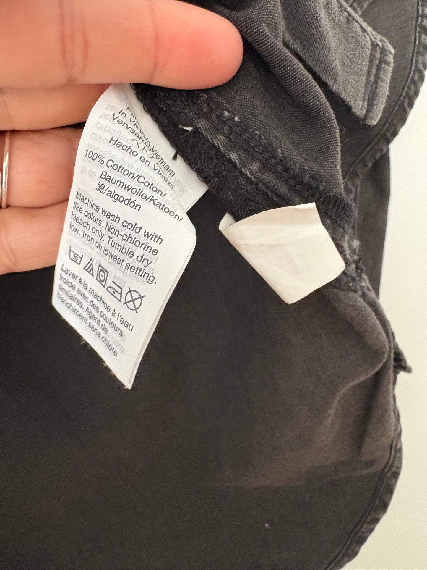 Chemise en jean Madewell à boutons, taille S