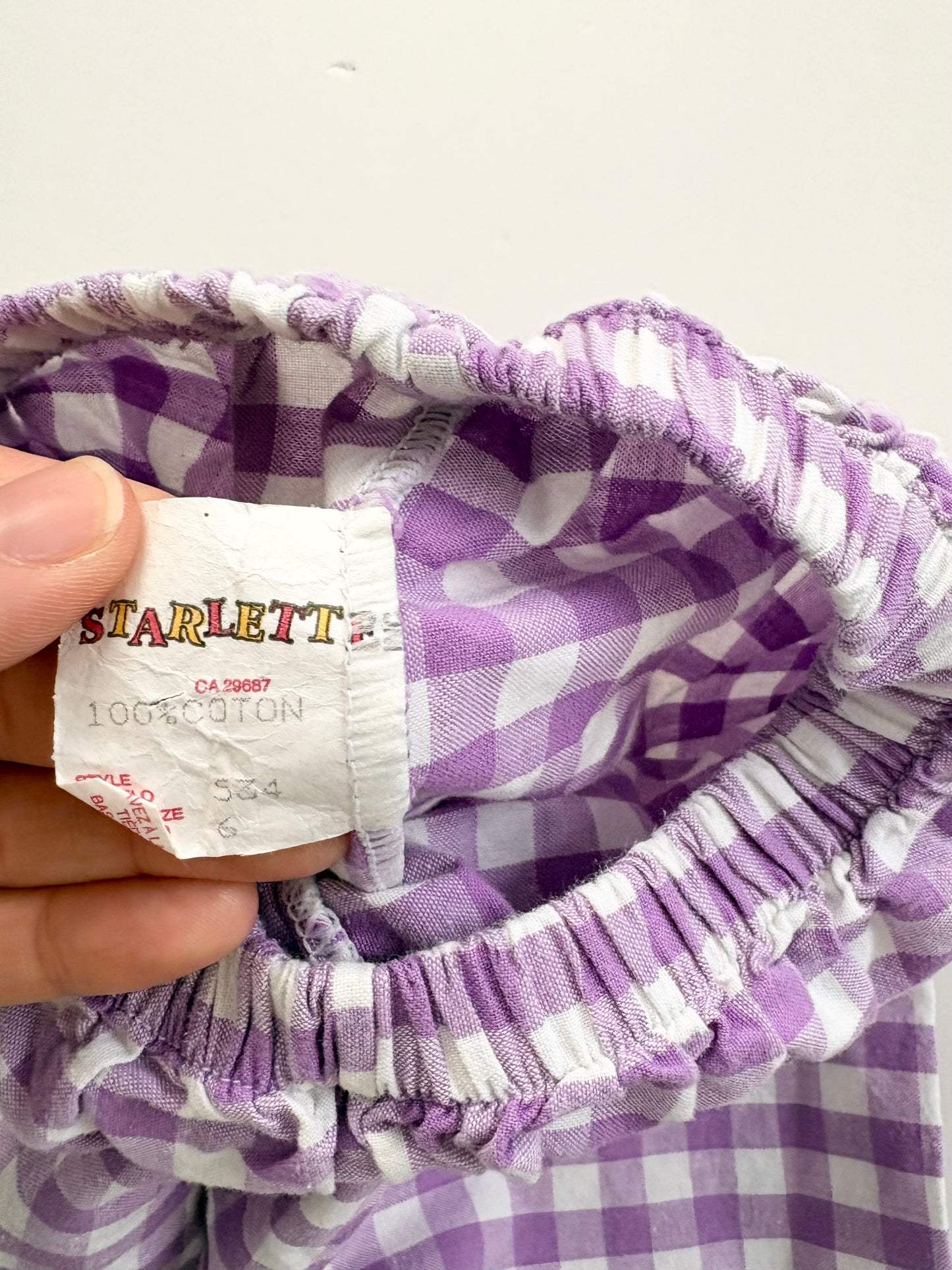 Pantalon à carreaux vintage 4/5