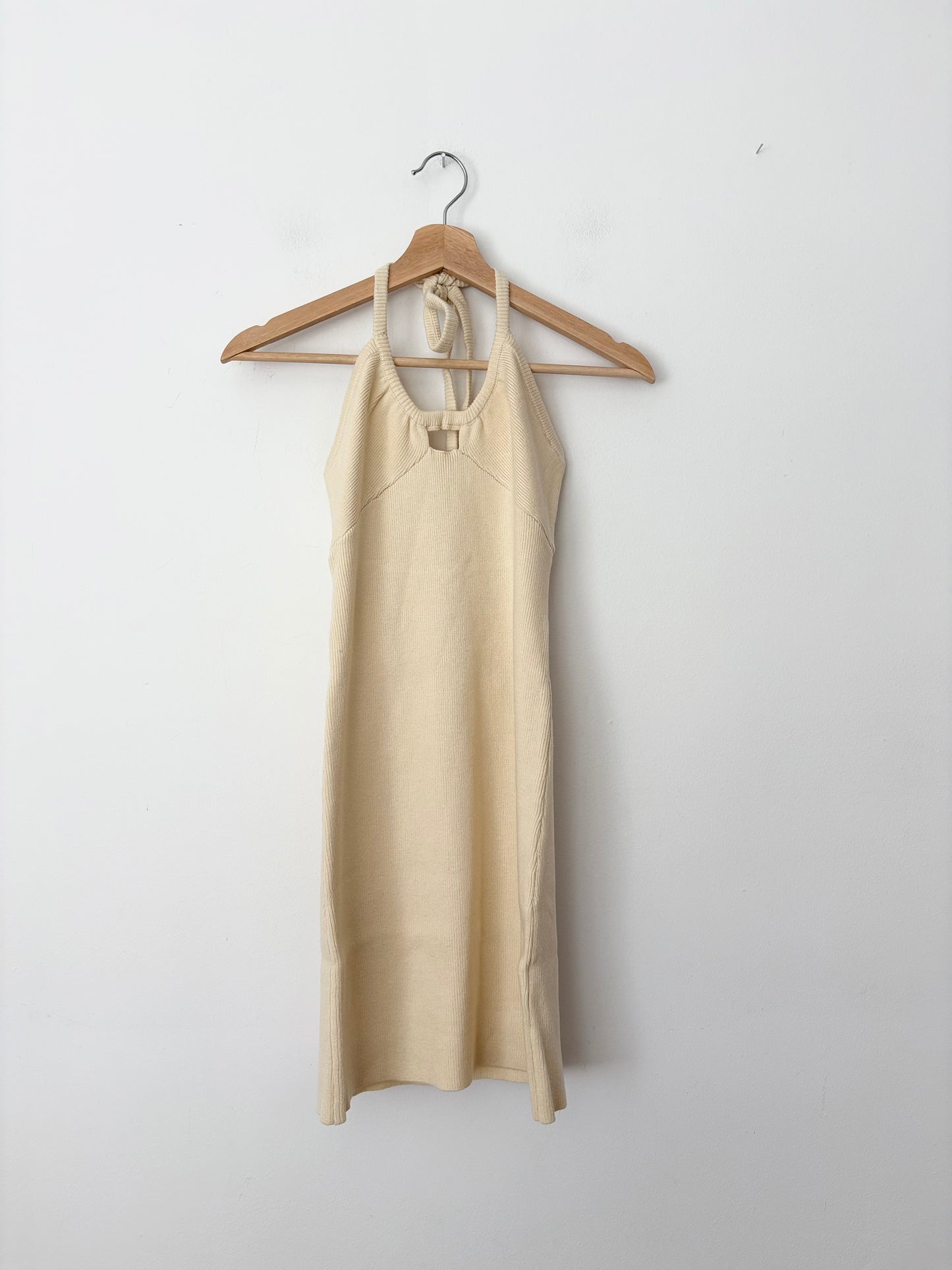 For love & lemons Mona knit mini dress Large