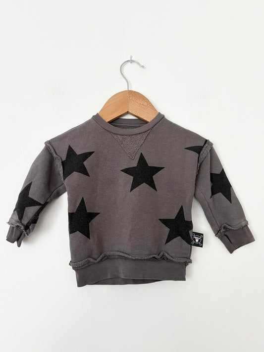 Nununu star sweater 0-6months